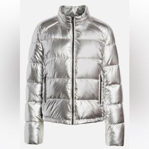 Marc New York Metallic Puffer Jacket